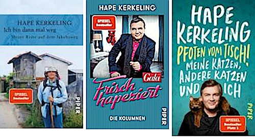 Hape Kerkeling - 3 Spiegel-Bestseller im Set + 1 exklusives Postkartenset - Afbeelding 1 van 1